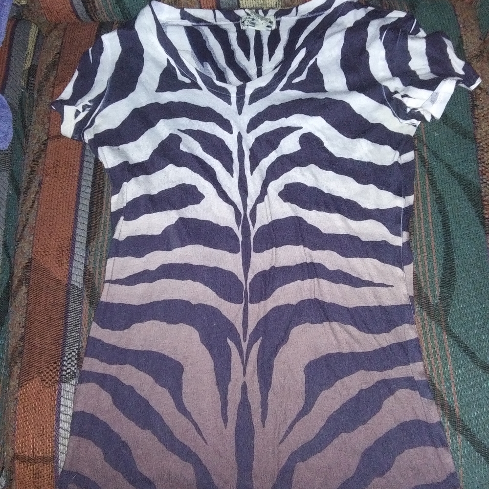Zebra ombre shirt